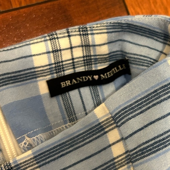 Brandy Melville Plaid Cara Skirt - Picture 4 of 4